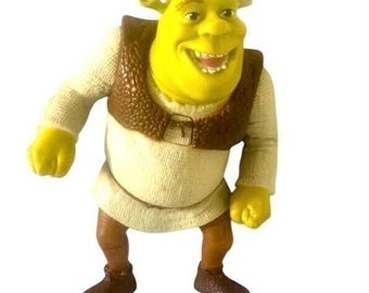 Shrek The Third - Shrek - 2007 McDonald&#39;s Happy Meal Toy ( no sound)