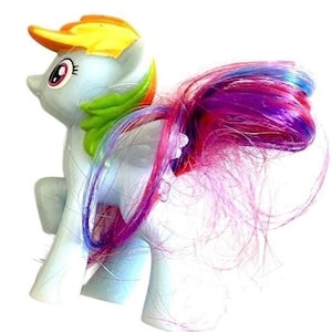 My Little Pony Rainbow Dash 3&quot; - Juguete de la Cajita Feliz de McDonald&#39;s