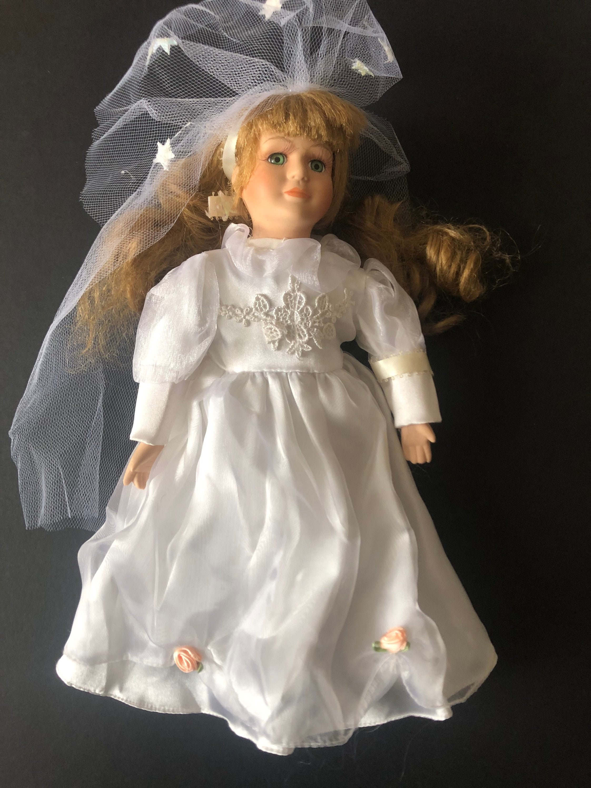 Vintage Porcelain Bride Doll 1997 Heritage Mint Ltd Etsy