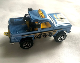 Miniature Majorette 1968 - Camion De Pompiers Bernard Rouge - Échelle 1:100 - Occasion France