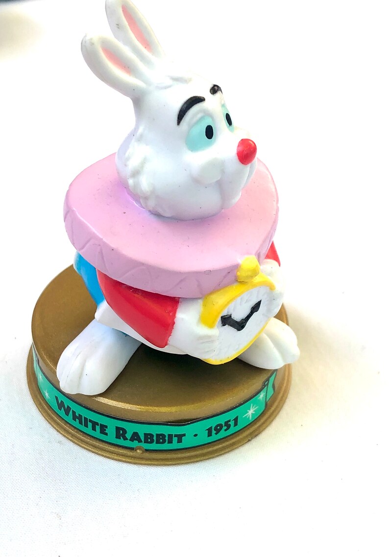 Mcdonald's Rabit Walt Disney 100 Years of Magic Mcdonald's Figure White Rabbit Happy ...