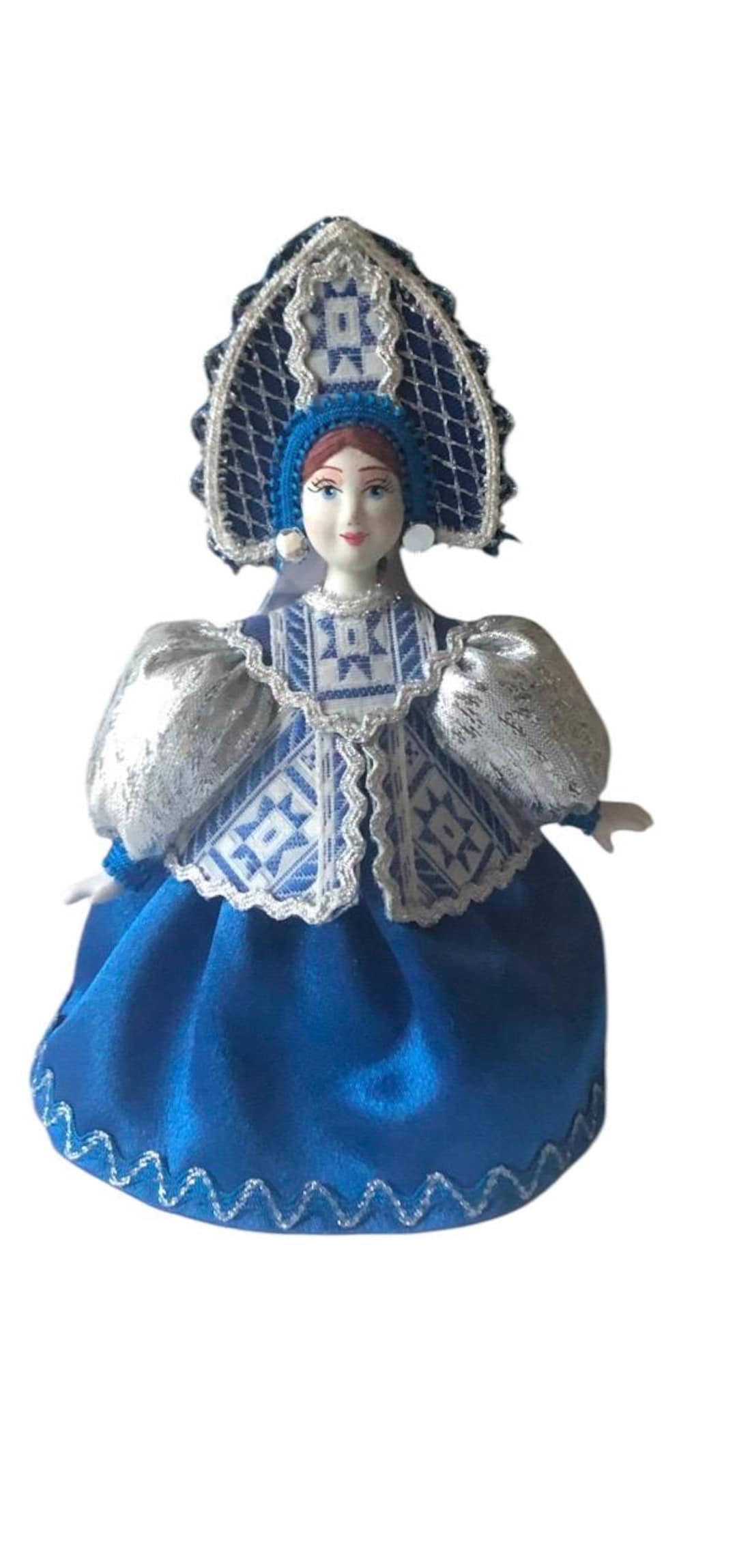 Poupée en porcelaine - Poupee Chauffe théière