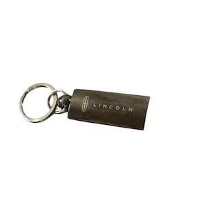 Vintage Lincoln Chrome Keychain