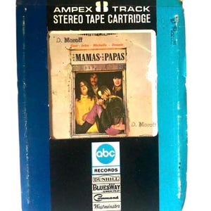 THE MAMAS & The PAPAS ダンヒル 1966 8トラック ステレオ カートリッジ