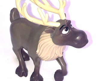 Disney Frozen II SVEN Reindeer Hasbro Vintage Toy 2018, Cake Topper Figure