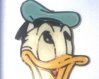 Vintage Donald Duck Disney Refrigerator Magnet