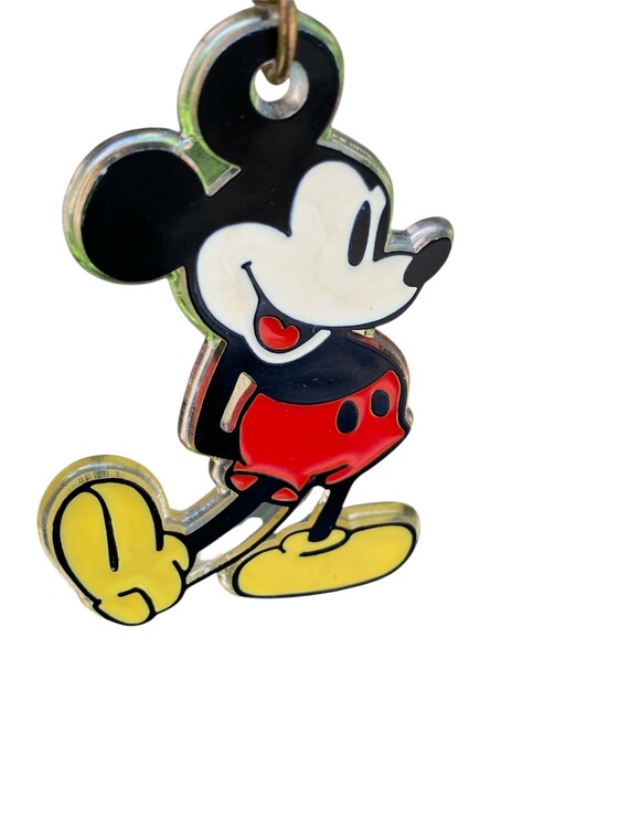 Disney Mickey Mouse Plastic Keychain 3 1/2 Inch, Classic  display picture 1