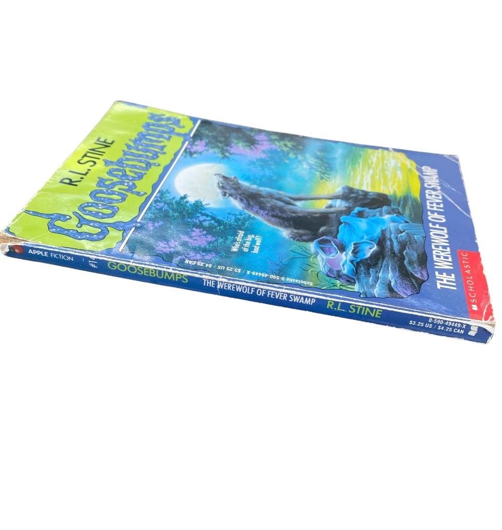 Goosebumps # 14 “ the Werewolf of Fever Swamp” R.L. Stine Vintage Book ...