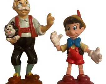 ウォルト・ディズニー 夢を叶える青い妖精 ピノキオ 1997年 彫刻