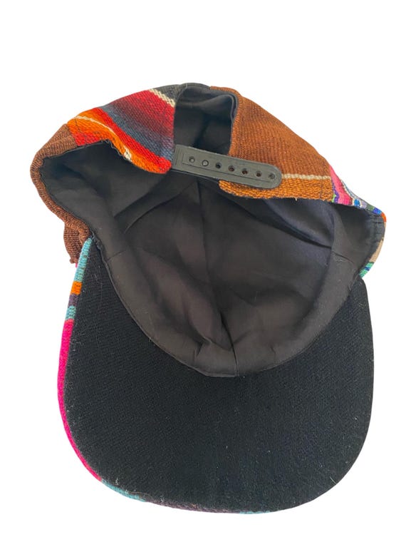 Bohemian Boho Colourful Patchwork Baseball Cap / … - image 9