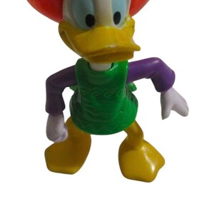 Disney Kaczor Donald Epcot Center Meksyk Zabawka McDonald&#39;s Happy Meal 1993 3 3/4&quot;