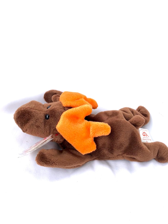 Ty Beanie Baby Chocolate the Moose 1993 - Etsy
