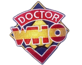 Doctor Who Series Logo Embroidery Vintage Patch Sew On