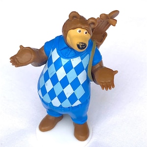 Masha And The Bear Figure Doll Cake Topper Vintage Toy  BEAR ONLY