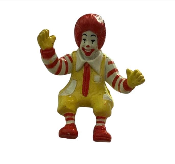Coleção Completa Turma do Ronald Mc Donalds Parquinho 1997- 4 bonecos