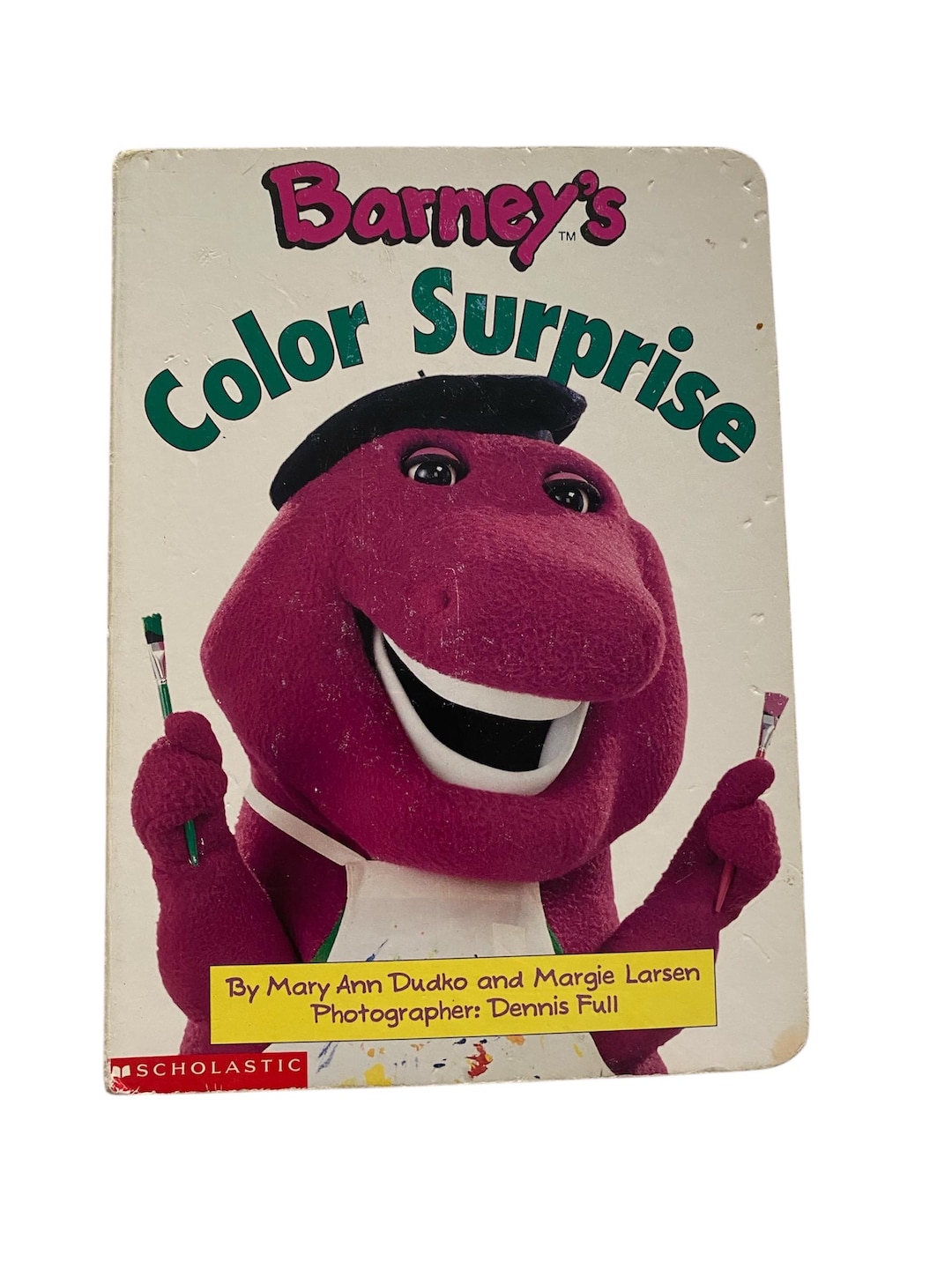 Barney's Color Surprise ~ by Mary Ann Dudko and Margie Larsen ~ Vintage ...