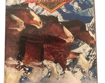 Vintage Budweiser Clydesdales Playing Cards Bicycle Anheuser-Busch 1999 Sealed New