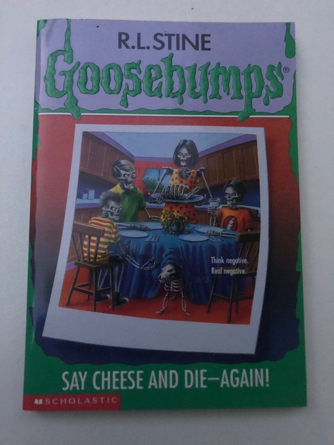 Goosebumps say Cheese and Die Again R.L Stine 44 - Etsy