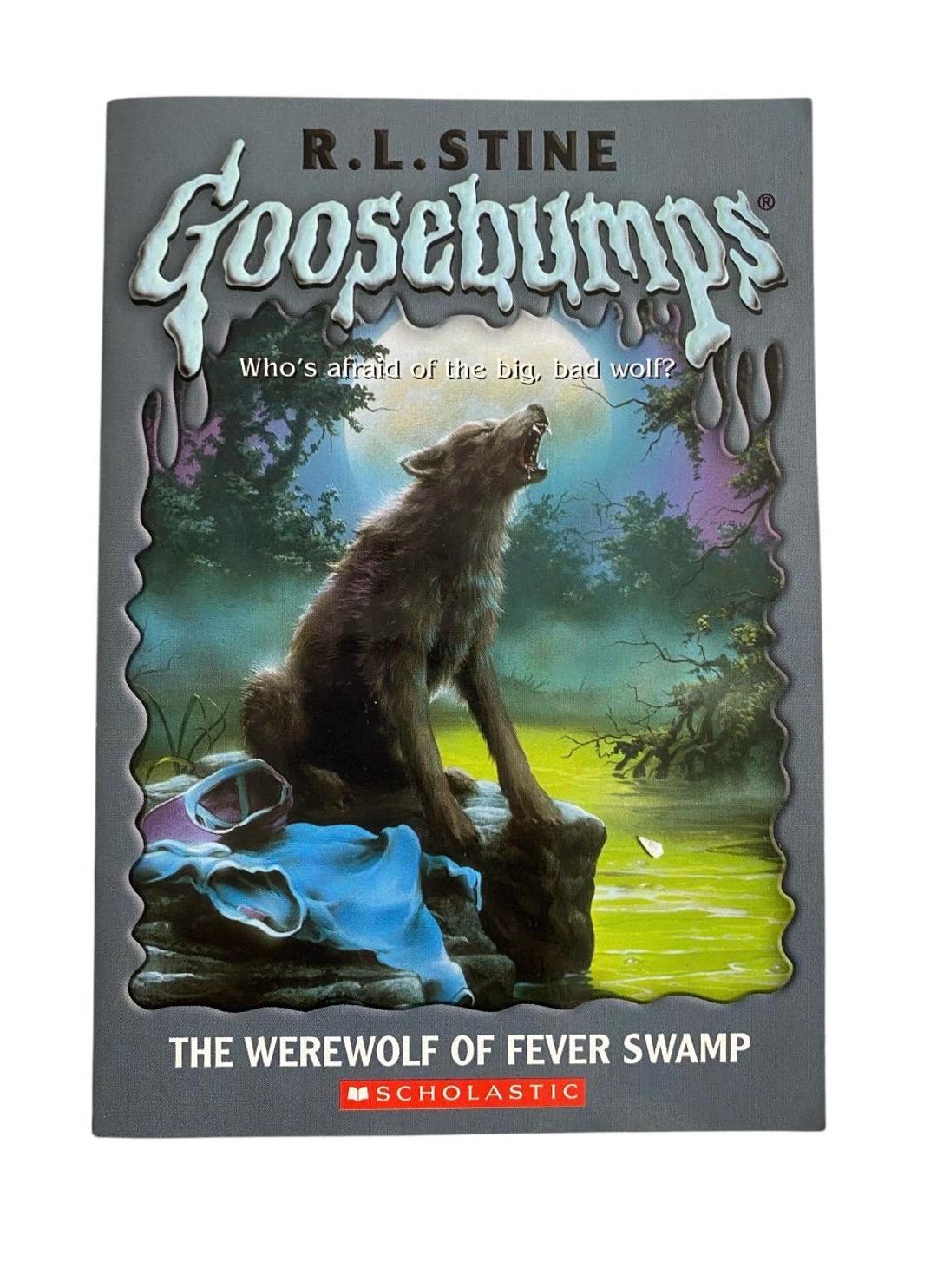 Goosebumps # 14 “ the Werewolf of Fever Swamp” R.L. Stine Vintage Book ...