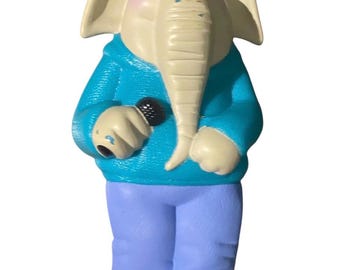 Sing Happy Meal Toy #4 Meena Elephant 4&quot; McDonald 2016, No Sound
