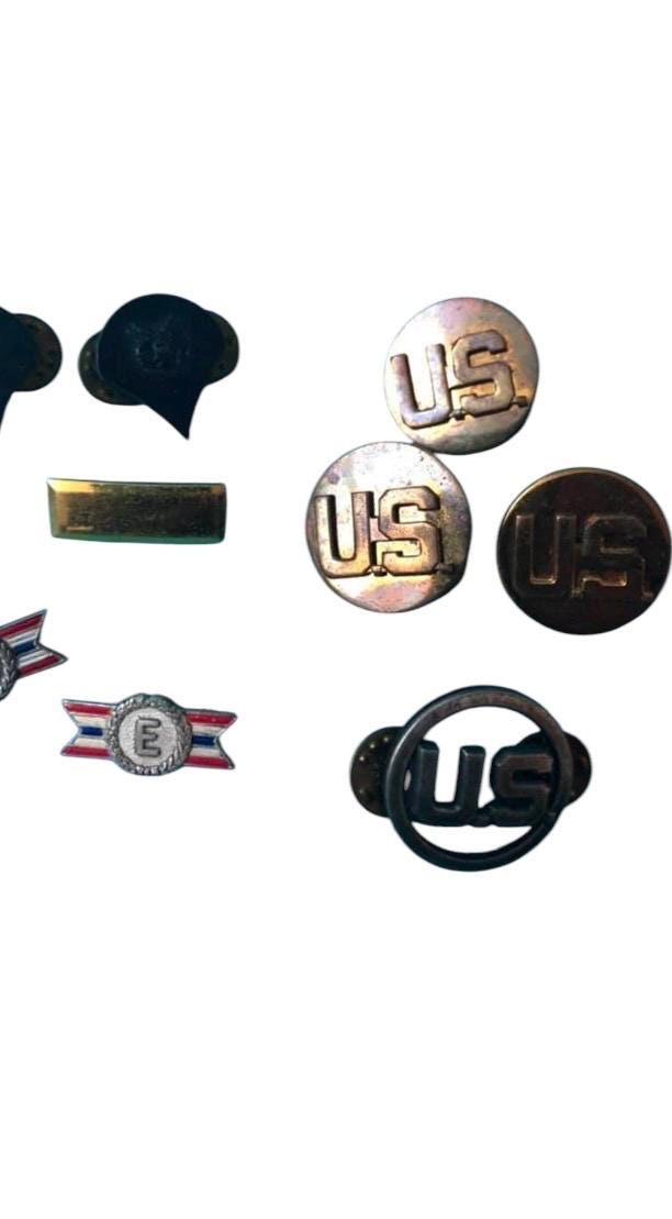 83 WWII US ARMY 30s 40s U.S. エンブレム ピンバッチ 83 WWII US ARMY