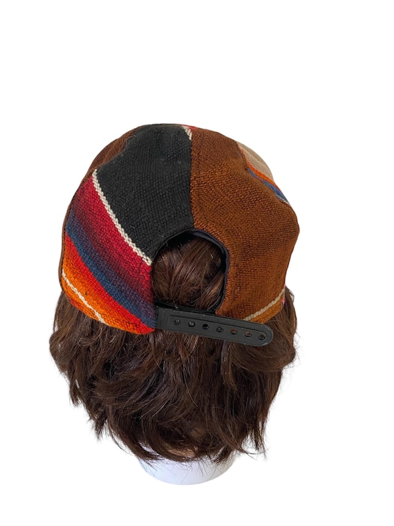 Bohemian Boho Colourful Patchwork Baseball Cap / … - image 5
