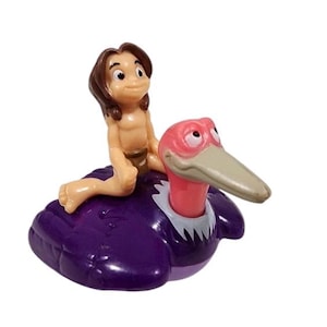Disney Tarzan Young Boy On Bird McDonald&#39;s Vintage Toy