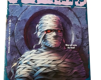 Vintage Goosebumps Book Bag Backpack Mummy on Skateboard  display picture 2