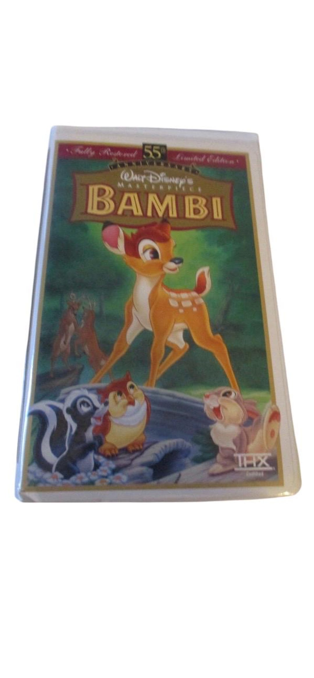 バンビ Bambi ディズニー公式 ヴィンテージ ステンドグラス 55周年記念 Bambi Walt Disney Masterpiece 55th Anniversary Limited Edition