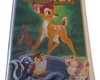 ウォルト ディズニー - バンビ - 完全修復版 55 周年記念限定版 - VHS