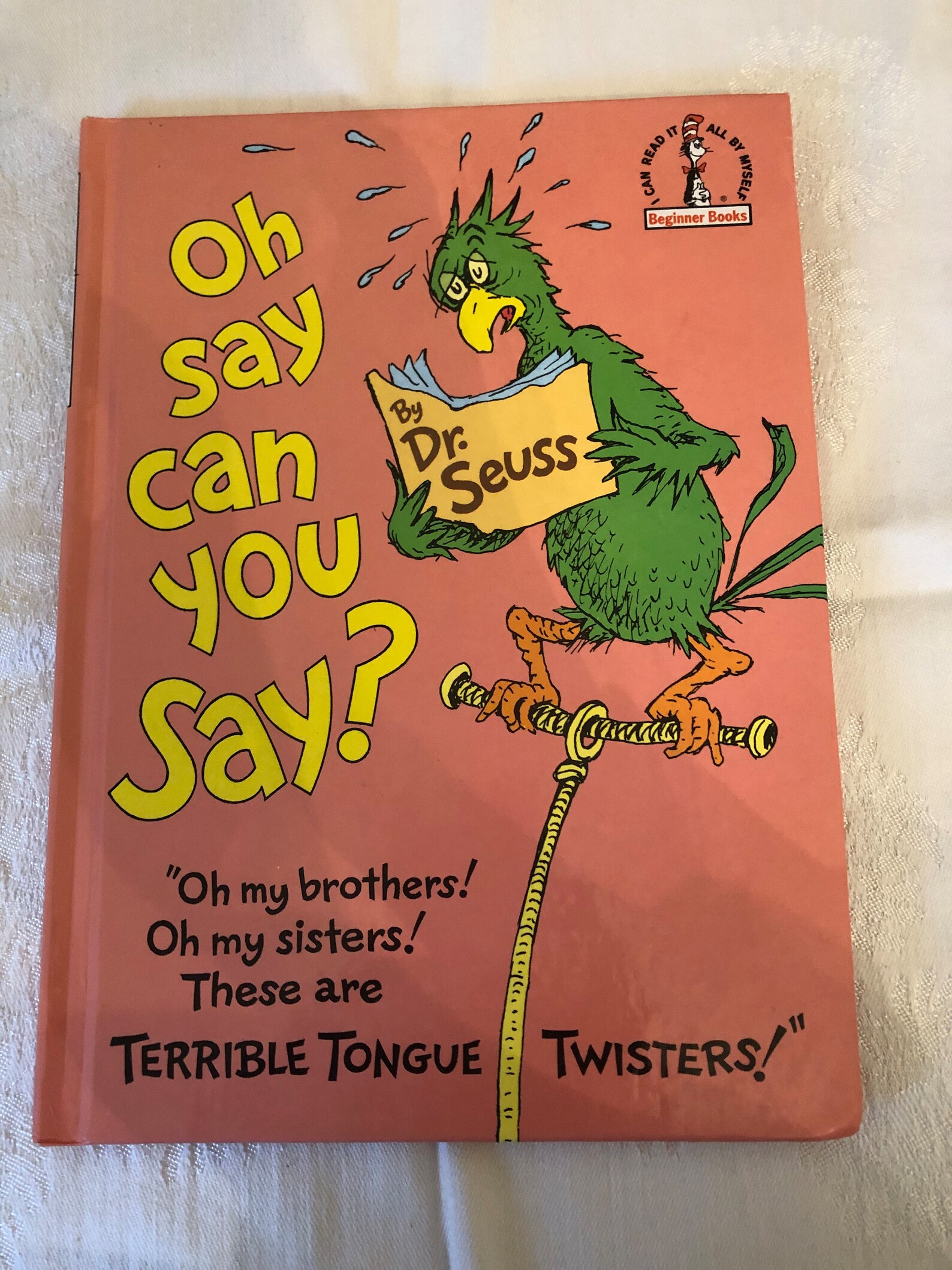 Dr.seuss Oh Say Can You Say? by Dr. Seuss - Hardcover Children's Vintage Book 1979 - Etsy