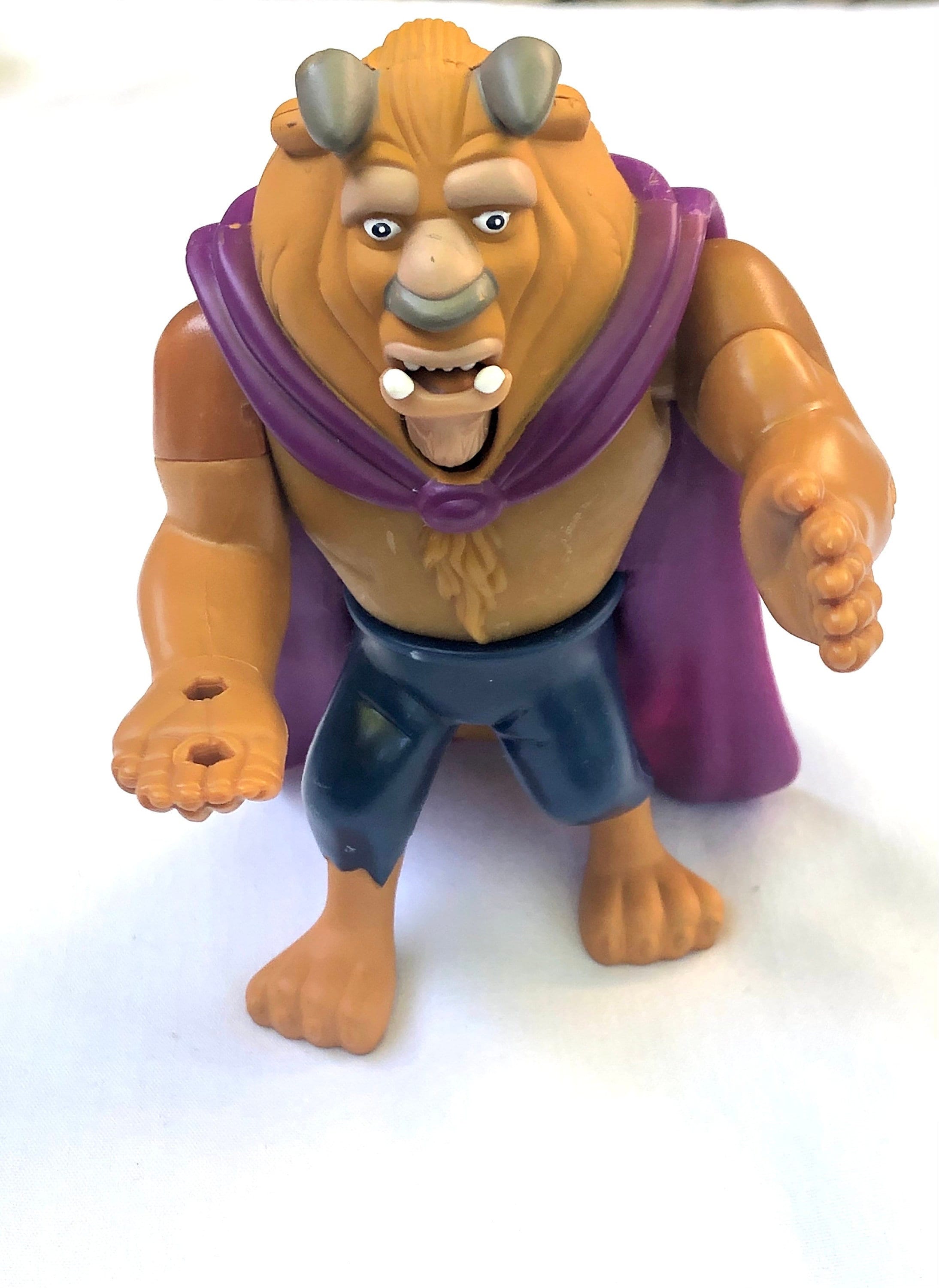 Beast Fad Disney Beauty and the Beast Mcdonald's Movie Action Figure Beast 4.5 ...