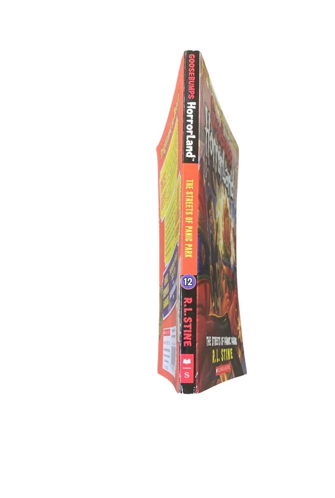 Goosebumps HorrorLand #12  ~The Streets of Panic Park ~ by R. L. Stine Vintage Book, photo 4 sur 5