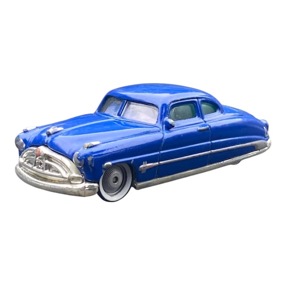 Disney Pixar Cars ~ Doc Hudson Hornet Blue Diecast Vintage Toy Car