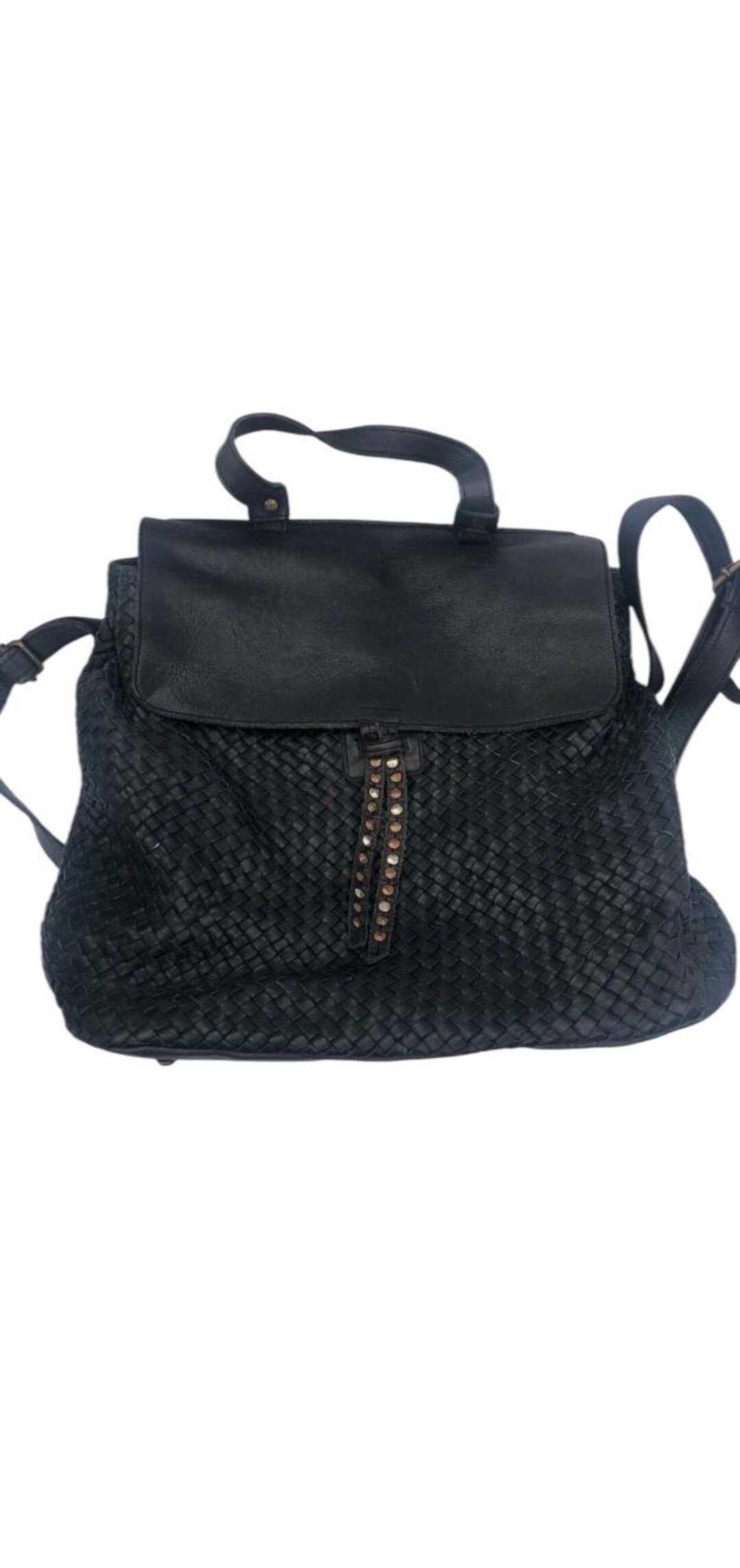 Viola Castellani backpack/handbag VIOLA CASTELLANI ITALIAN LIGHT BLUE (SKY) LEATHER BACKPACK  main image 4