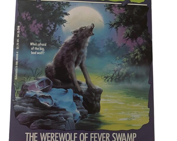Goosebumps # 14 ~ the Werewolf of Fever Swamp ~ by R.L. Stine Vintage ...