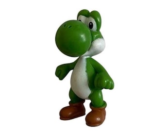 Figura de Yoshi verde de Super Mario Bros. de Jakks Pacific World of Nintendo