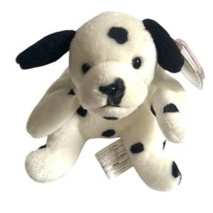 TY Beanie Baby Dotty the Dalmatian Dog - 1996