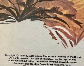 Vintage Walt Disney's Story a Day for Every Day of the Year Autumn