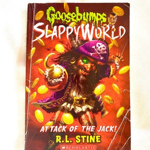 Goosebumps Slappy World #2 ~ Attack of the Jack ~ R.L. Stine Vintage Book 2017