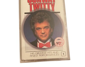 Conway Twitty His Greatest Hits and Finest Performances 1996 Cassette Tape