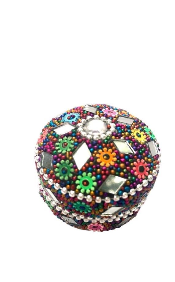 Kumkum Trinket Box, Haldi Kumkum Holders, Handmade Kumkum Box, Birthday/Wedding Gift, Jewelry / Ring Box , Pillbox Handcrafted Home Decor