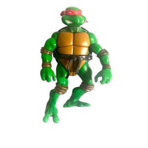 Teenage Mutant Ninja Turtles 2002 Raffaello 4.5&quot; Giocattolo Vintage