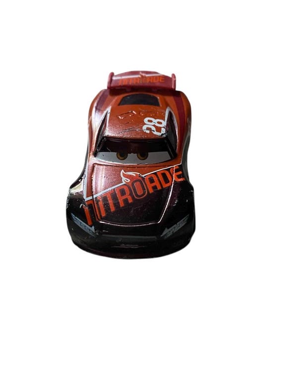 Disney Pixar Cars 3 TIM TREADLESS #28 Nitroade 1:55 Diecast Race