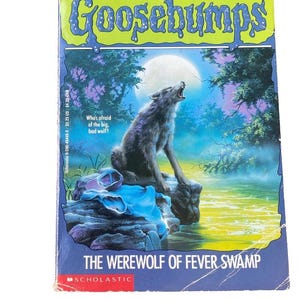 Goosebumps # 14 “ the Werewolf of Fever Swamp” R.L. Stine Vintage Book ...