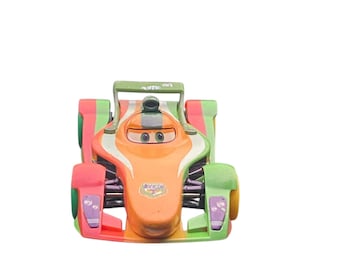 Disney Cars - Rip Clutchgoneski - Pull 'N' Race Car - Vintage Toy