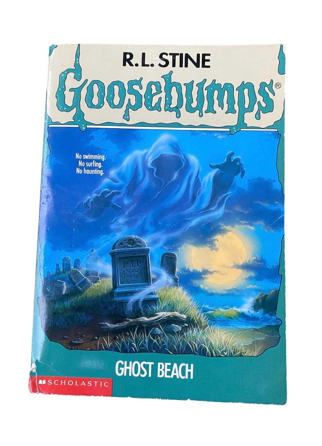 Goosebumps # 22 “ghost Beach” by R.l.stine , Vintage Book 1994 - Etsy