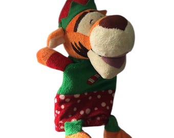 Marionnette à Main de Tigre, marionnettes à Main, Jouet à Main en Peluche et, Jouet en Peluche de Tigre, poupées Douces, marionnettes à Main d'Anima