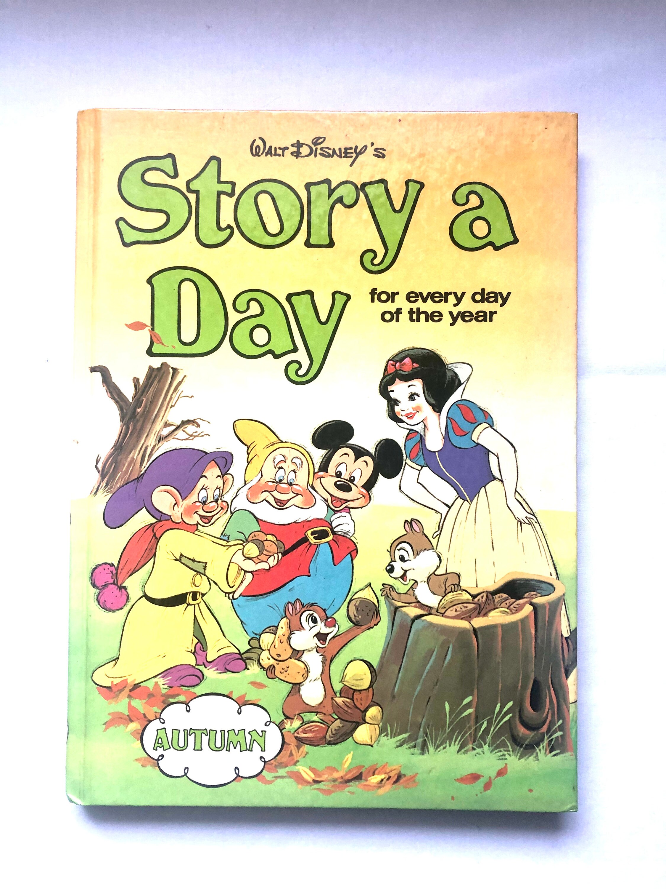 希少1978年　Walt Disney’s Story Vintage Walt Disney's Story a Day for Every Day of the Year Autumn