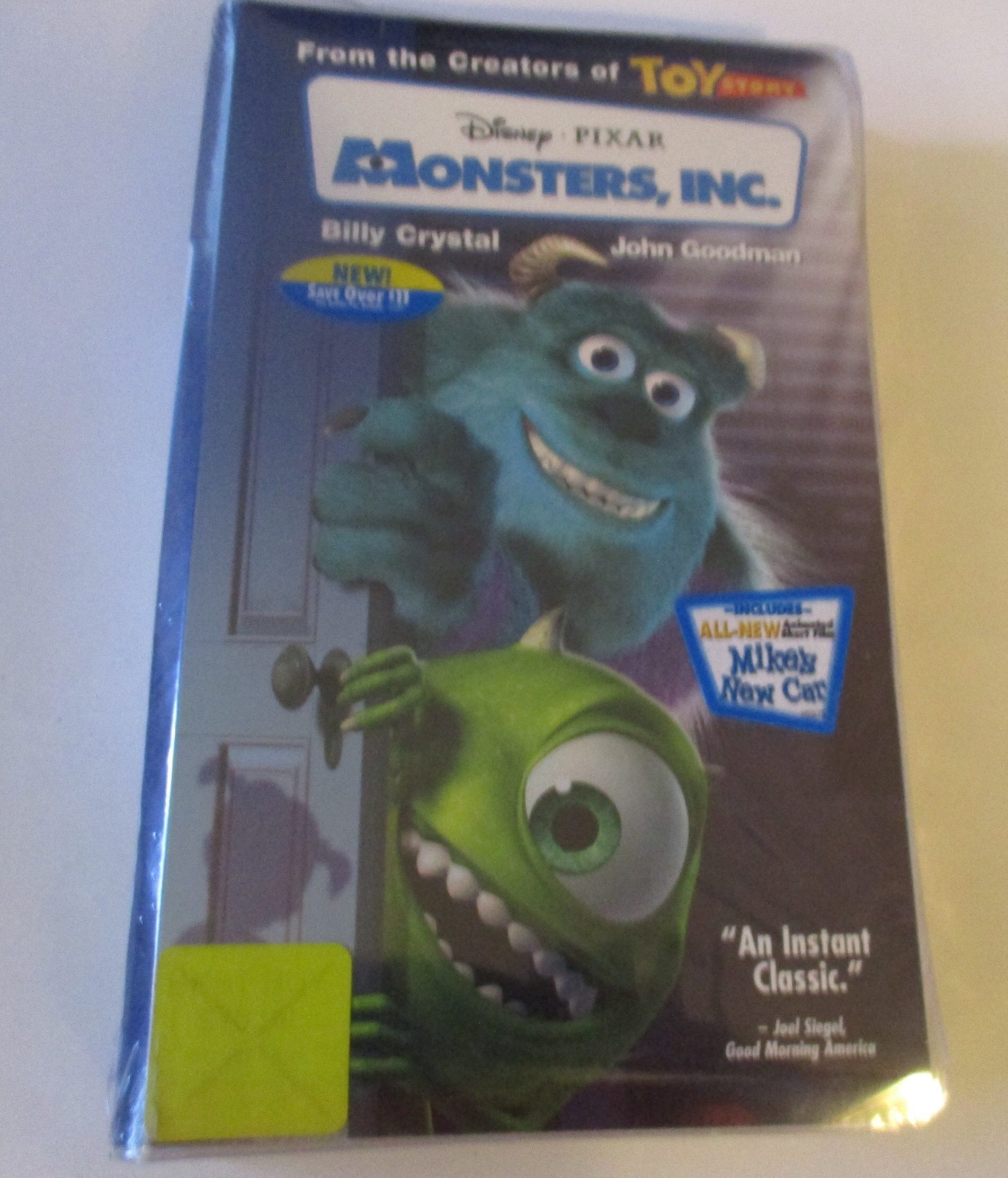 Disney Pixar Monsters Inc Vhs 02 New Sealed Etsy
